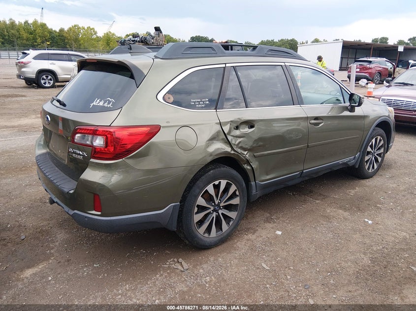 2017 SUBARU OUTBACK SPORT UTILITY VEHICLE 2.5L H-4 DOHC, VVT, 175HP