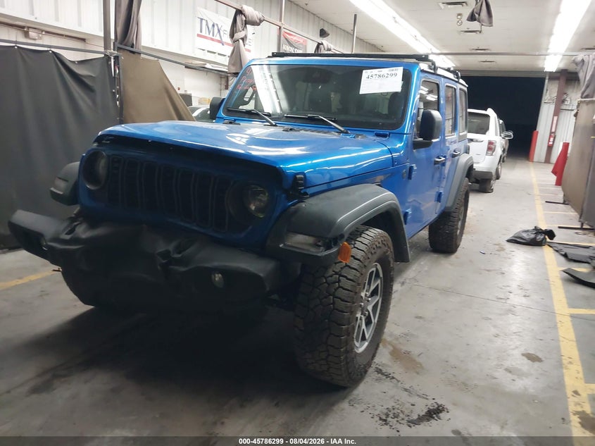 Vin: 1c4pjxdg9sw619515, lot: 46285123, jeep wrangler 4-door summit 4x4 20252