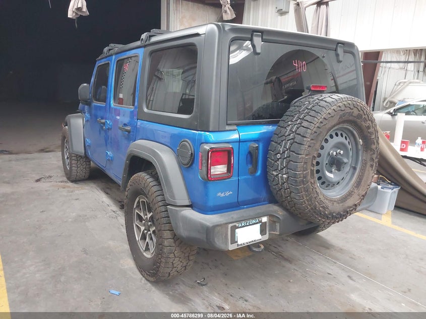 Vin: 1c4pjxdg9sw619515, lot: 46285123, jeep wrangler 4-door summit 4x4 20253