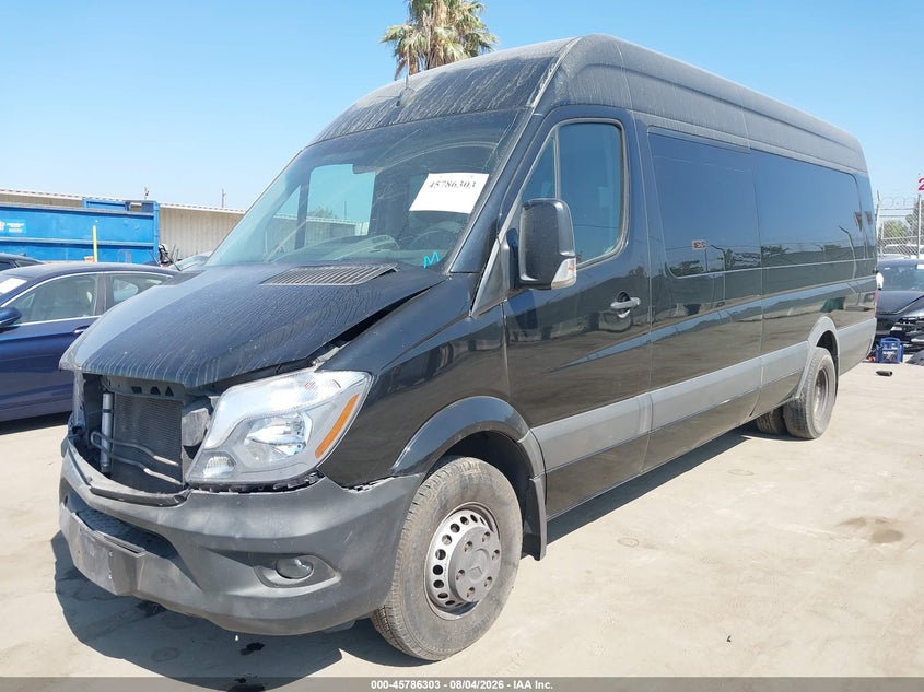 Vin: wdapf1cd3hp372763, lot: 46285127, mercedes-benz sprinter 3500 high roof v6 20172