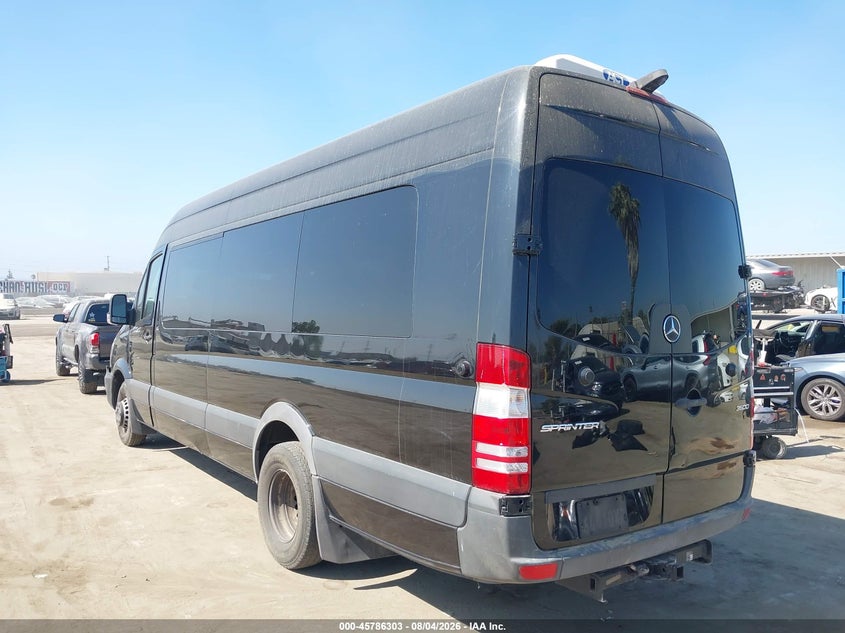 Vin: wdapf1cd3hp372763, lot: 46285127, mercedes-benz sprinter 3500 high roof v6 20173
