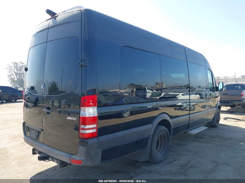 Vin: wdapf1cd3hp372763, lot: 46285127, mercedes-benz sprinter 3500 high roof v6 20174