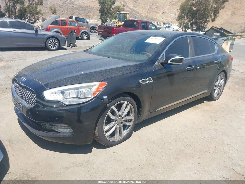Vin: knalw4d49f6017981, lot: 46285131, kia k900 luxury 20152
