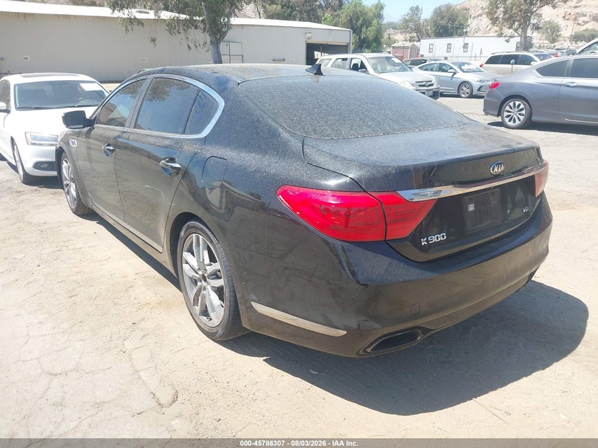Vin: knalw4d49f6017981, lot: 46285131, kia k900 luxury 20153