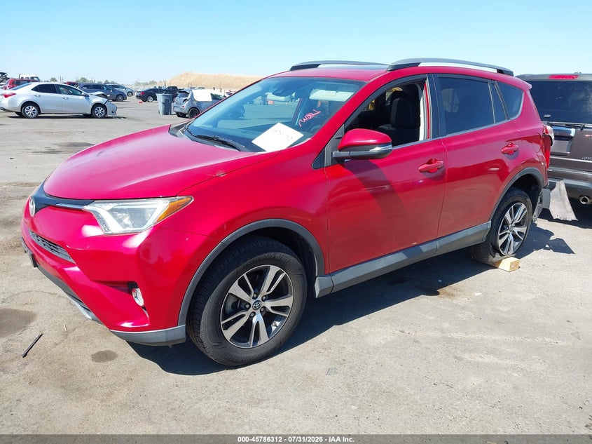 Vin: 2t3wfrev2hw371234, lot: 46285136, toyota rav4 xle 20172