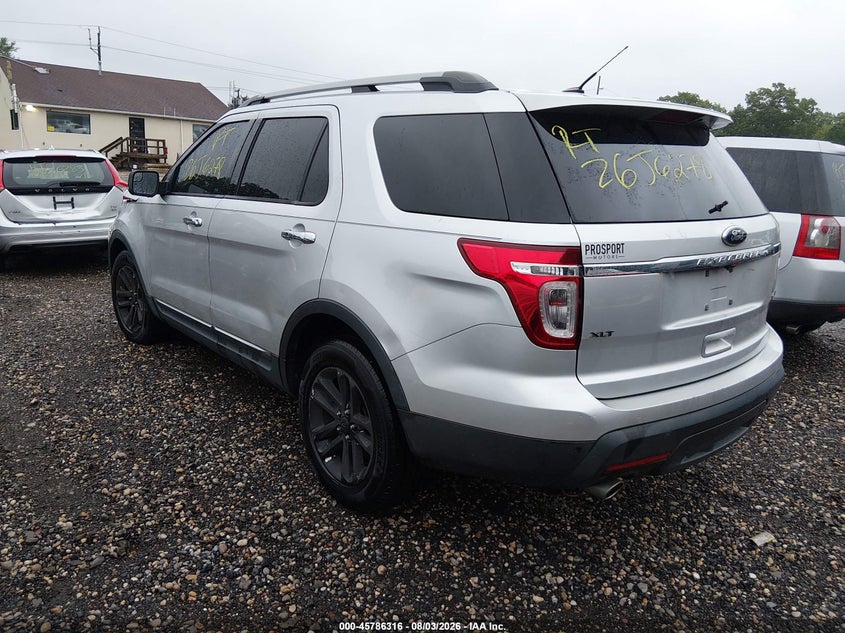 Vin: 1fm5k8d82dgb02911, lot: 46285140, ford explorer xlt 20133
