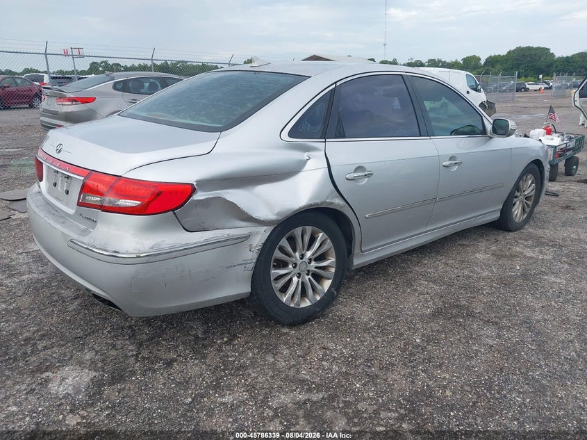 2011 HYUNDAI AZERA auction photo 4