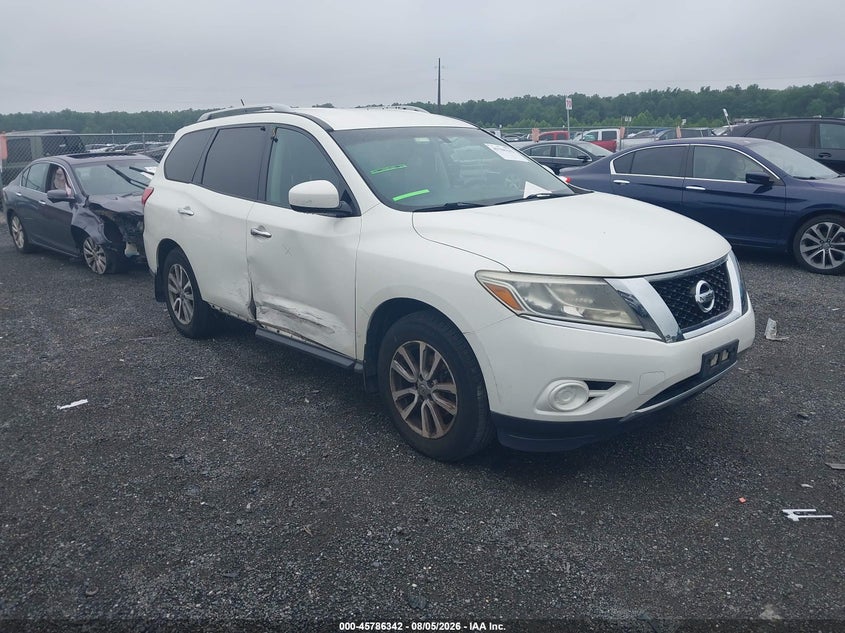 Vin: 5n1ar2mm7dc606723, lot: 46285166, nissan pathfinder sv 2013 img_1