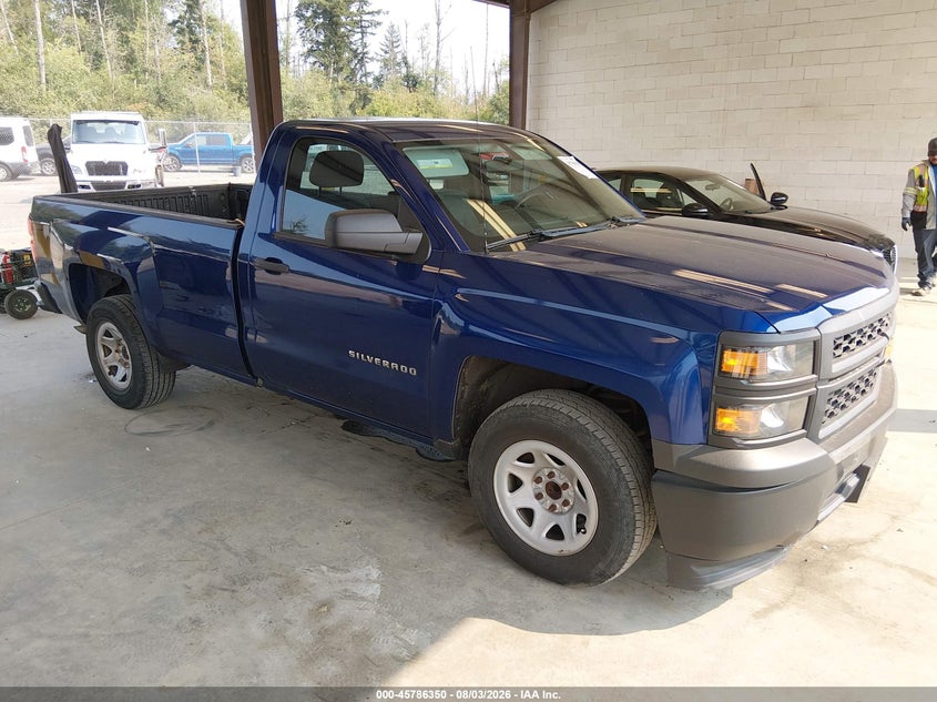 Vin: 1gcncpeh1ez229732, lot: 46285174, chevrolet silverado 1500 work truck 2014 img_1