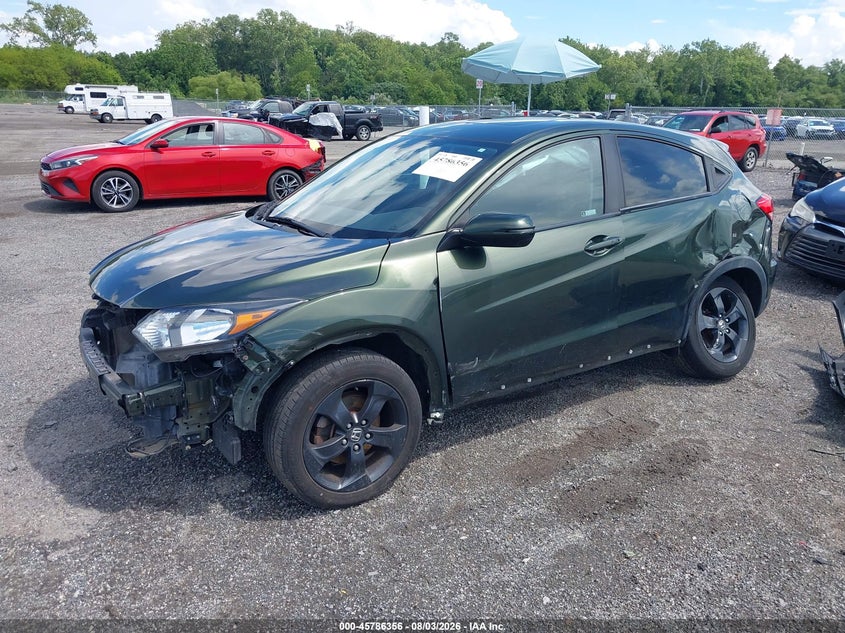 Vin: 3czru6h58jm711341, lot: 46285180, honda hr-v ex 20182