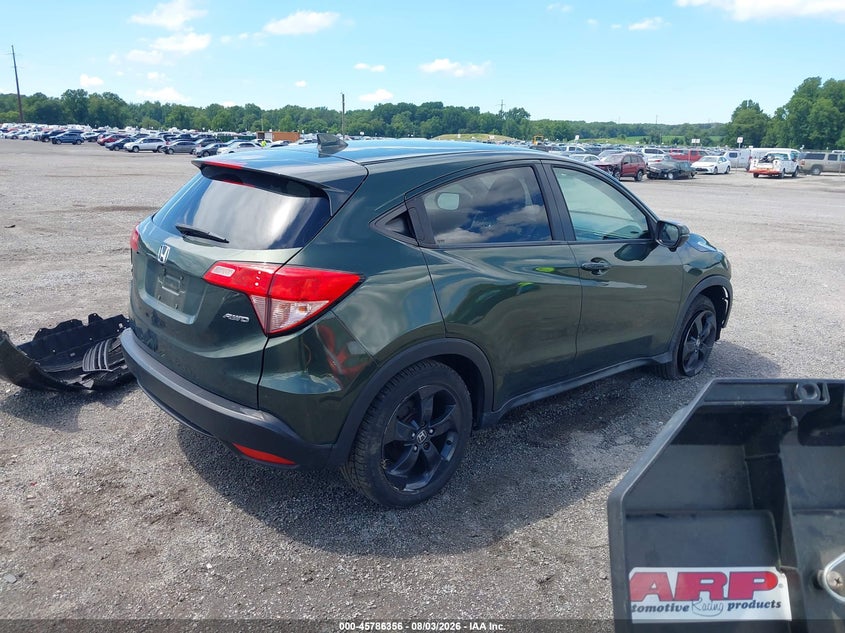 Vin: 3czru6h58jm711341, lot: 46285180, honda hr-v ex 20184