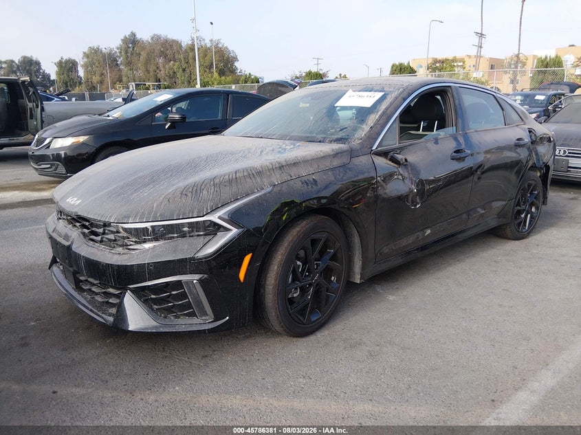Vin: knag64j76t5404120, lot: 46285205, kia k5 gt-line fwd 20262