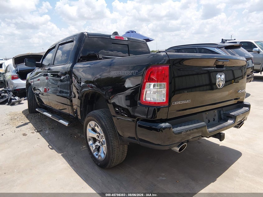 Vin: 1c6srfft6nn457920, lot: 46285207, ram 1500 big horn  4x4 5'7 box 20223