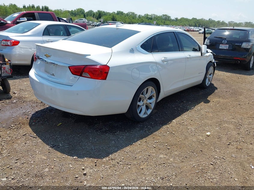 Vin: 2g1125s3xf9243003, lot: 46285218, chevrolet impala 2lt 20154