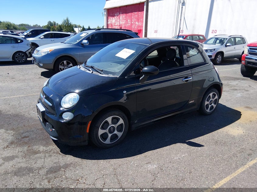 2015 FIAT 500E auction photo 2