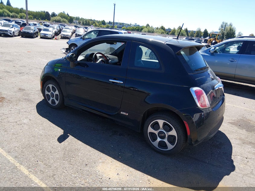 2015 FIAT 500E auction photo 3