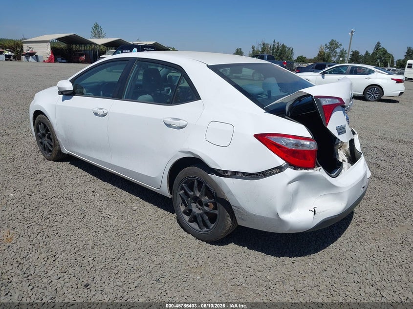 Vin: 2t1burhe7gc642023, lot: 46285227, toyota corolla le 20163