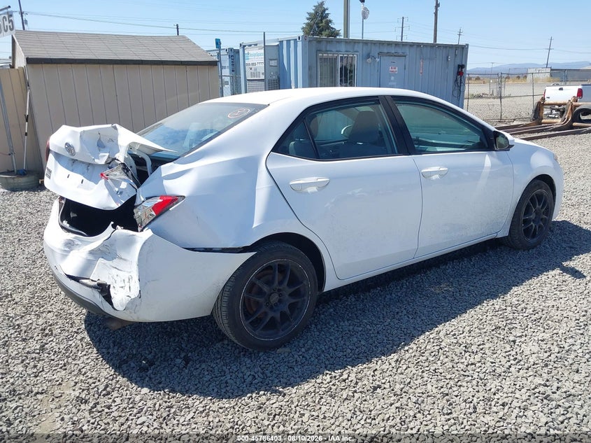 Vin: 2t1burhe7gc642023, lot: 46285227, toyota corolla le 20164