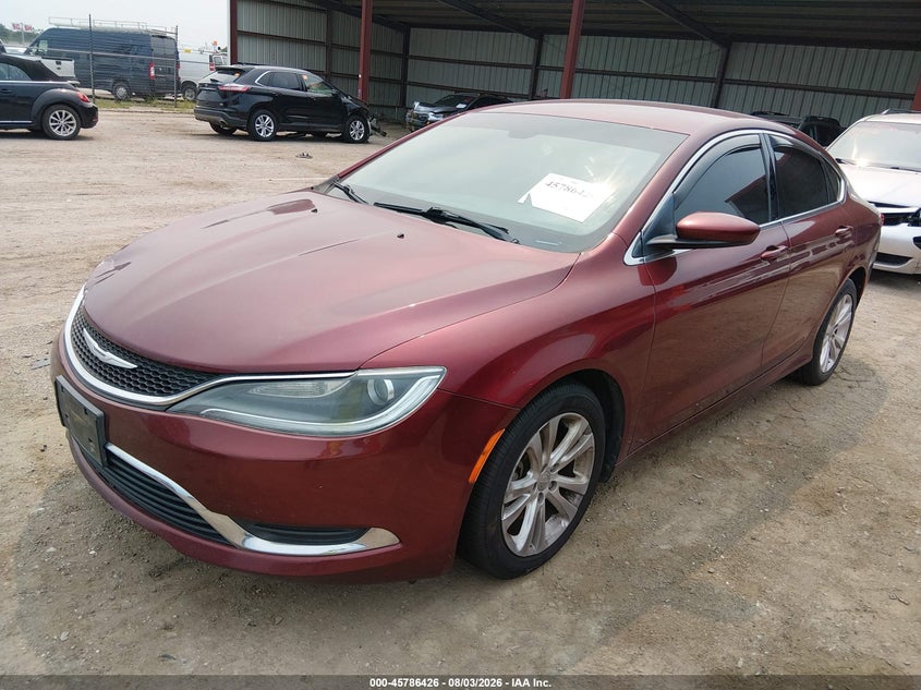 Vin: 1c3cccab0fn539904, lot: 46285250, chrysler 200 limited 20152