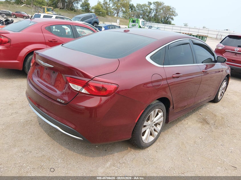 Vin: 1c3cccab0fn539904, lot: 46285250, chrysler 200 limited 20154