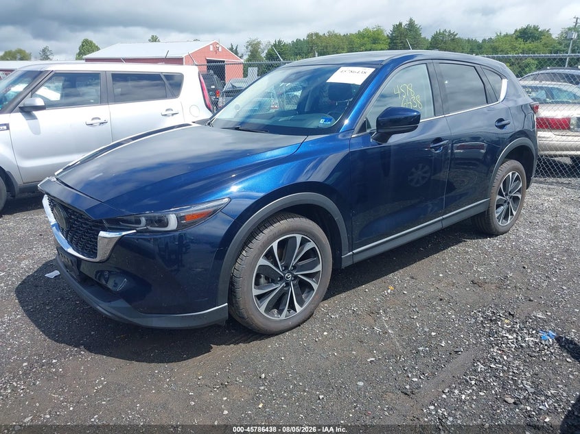 Vin: jm3kfbem8n0575296, lot: 46285262, mazda cx-5 2.5 s premium plus 20222