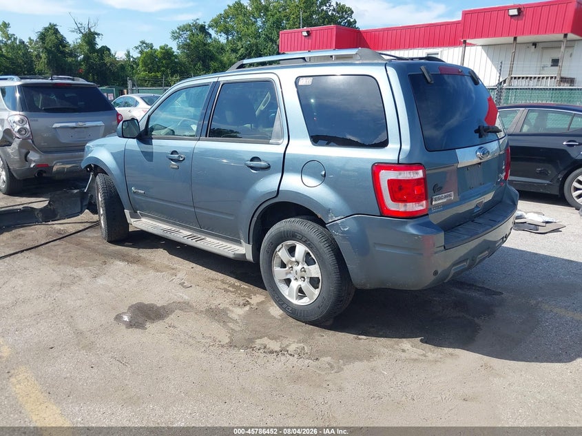 Vin: 1fmcu5k30akb95721, lot: 46285276, ford escape hybrid 20103