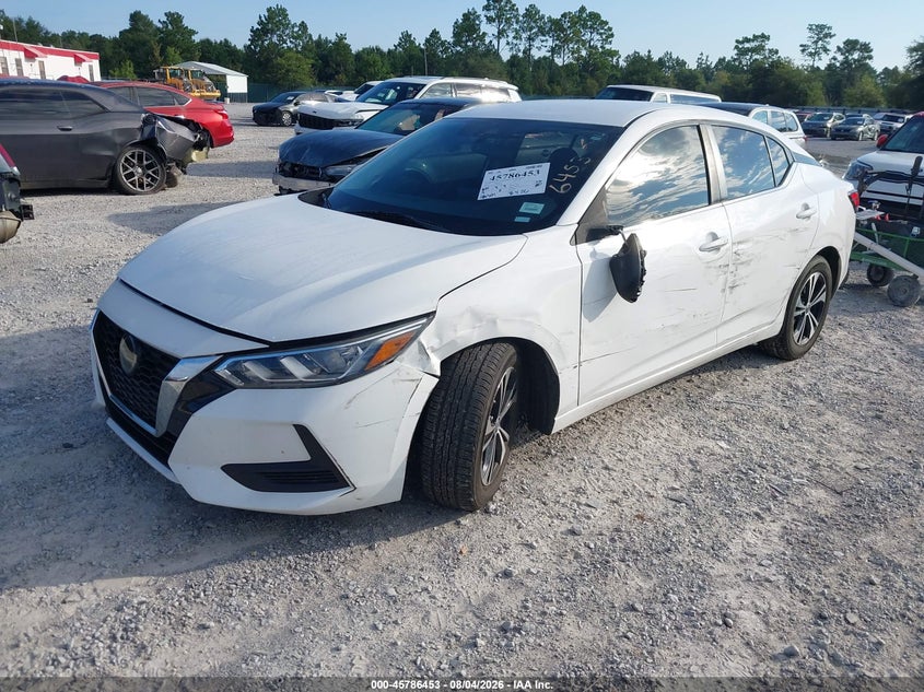 Vin: 3n1ab8cv4my295686, lot: 46285277, nissan sentra sv xtronic cvt 20212