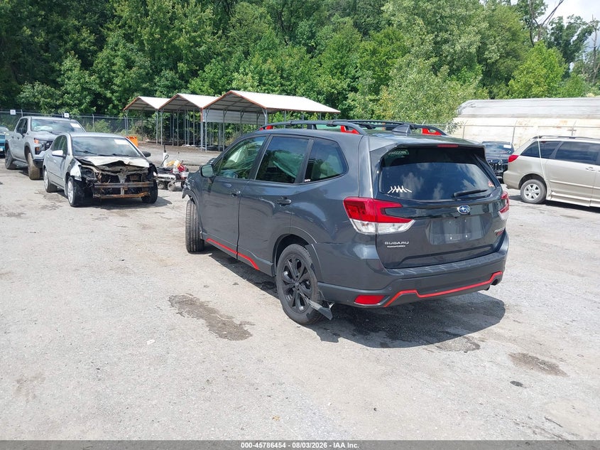 Vin: jf2skarc7mh576795, lot: 46285278, subaru forester sport 20213
