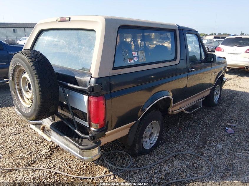 1996 FORD BRONCO auction photo 4