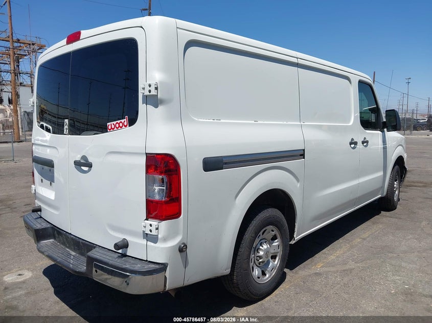 Vin: 1n6bf0km8dn109058, lot: 46285281, nissan nv cargo nv1500 sv v6 20134