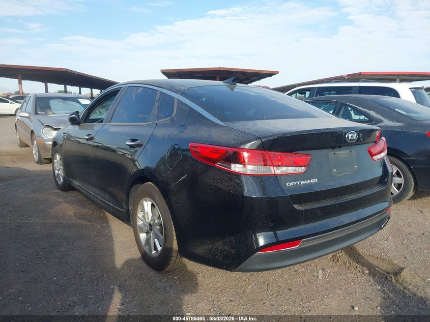 Vin: 5xxgt4l39gg057261, lot: 46285289, kia optima lx 20163