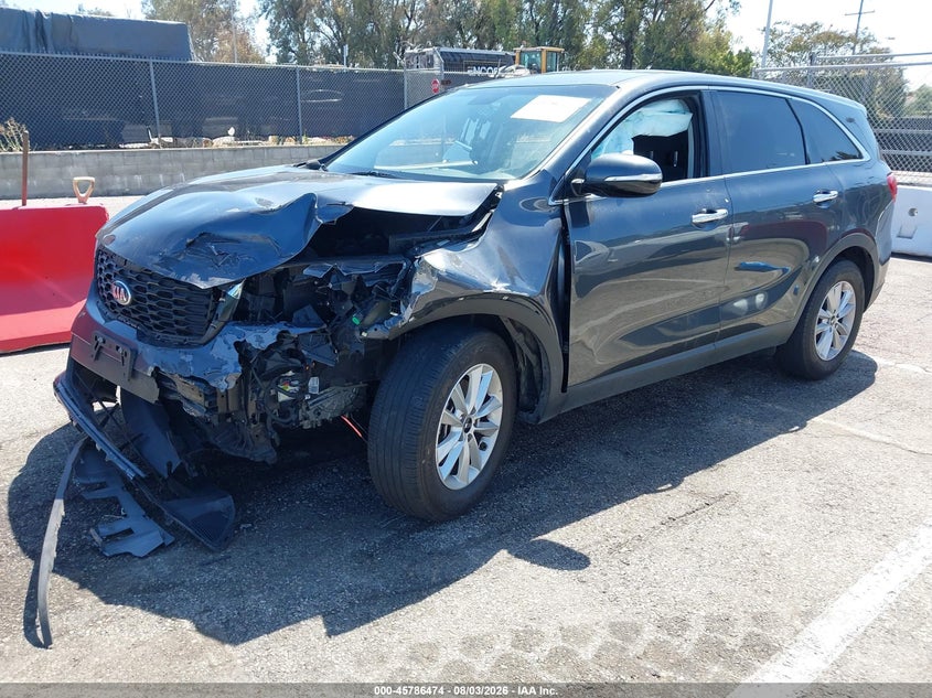 Vin: 5xypg4a57lg623934, lot: 46285298, kia sorento 3.3l lx 20202