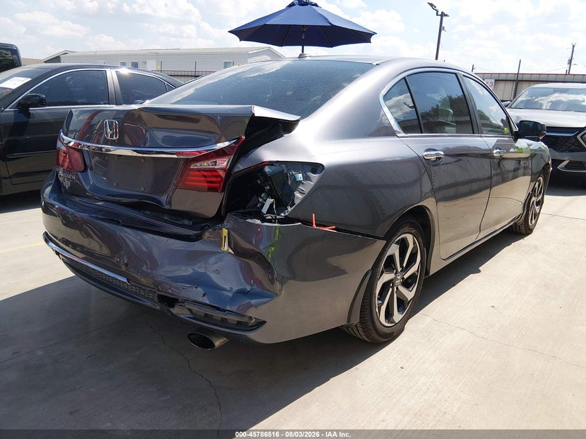 Vin: 1hgcr2f91ha175059, lot: 46285340, honda accord ex-l 20174