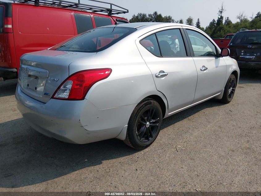 Vin: 3n1cn7ap6cl848588, lot: 46285376, nissan versa 1.6 sv 20124