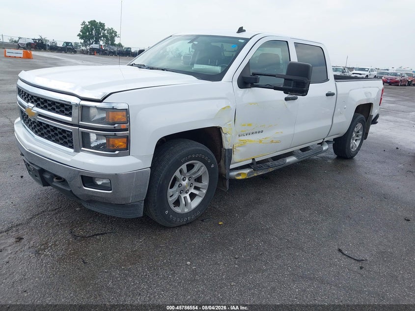 Vin: 3gcukrecxeg161462, lot: 46285377, chevrolet silverado 1500 lt 20142