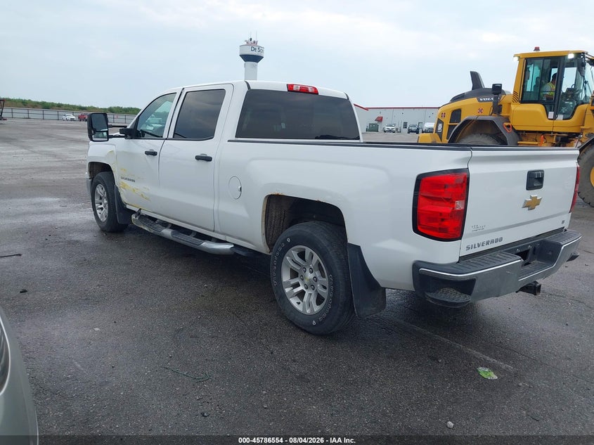 Vin: 3gcukrecxeg161462, lot: 46285377, chevrolet silverado 1500 lt 20143
