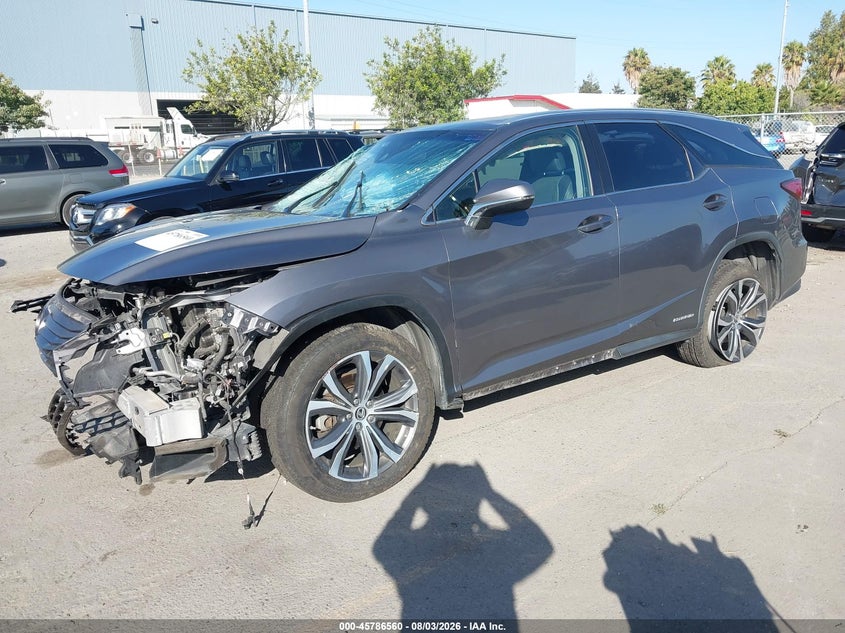 Vin: jtjdgkca9k2006512, lot: 46285384, lexus rx 450hl premium 20192