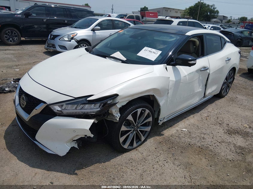 Vin: 1n4aa6av6kc383531, lot: 46285386, nissan maxima 3.5 platinum 20192