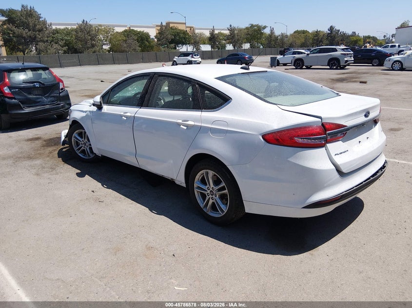 Vin: 3fa6p0h71jr194987, lot: 46285402, ford fusion se 20183