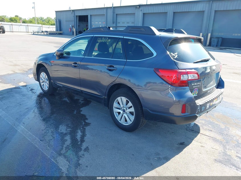 Vin: 4s4bsbhc8g3233593, lot: 46285414, subaru outback 2.5i premium 20163