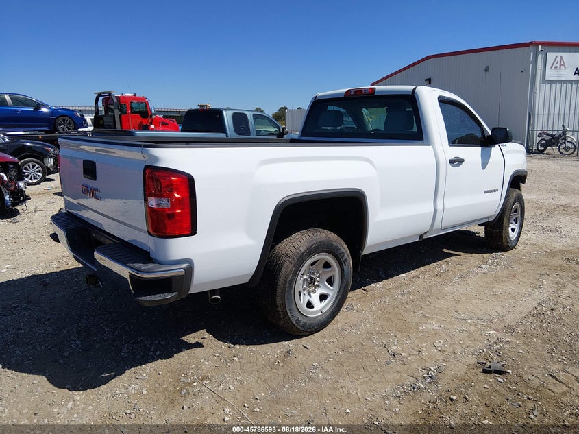 Vin: 1gtn2lec3jz352667, lot: 46285417, gmc sierra 1500 20184