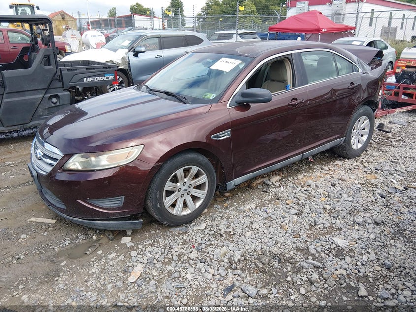 Vin: 1fahp2dw4ag143864, lot: 46285422, ford taurus se 20102