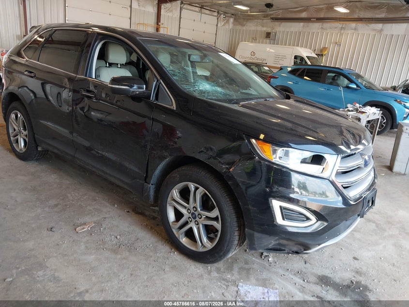 Vin: 2fmpk4k9xhbb46956, lot: 46285440, ford edge titanium 2017 img_1
