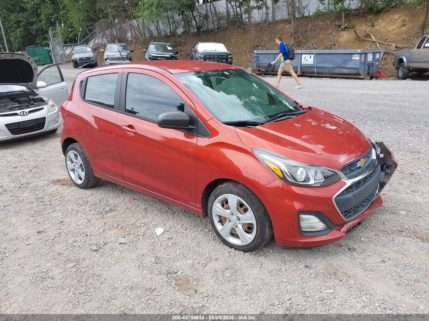 Vin: kl8cb6sa6mc714132, lot: 46285458, chevrolet spark fwd ls automatic 2021 img_1