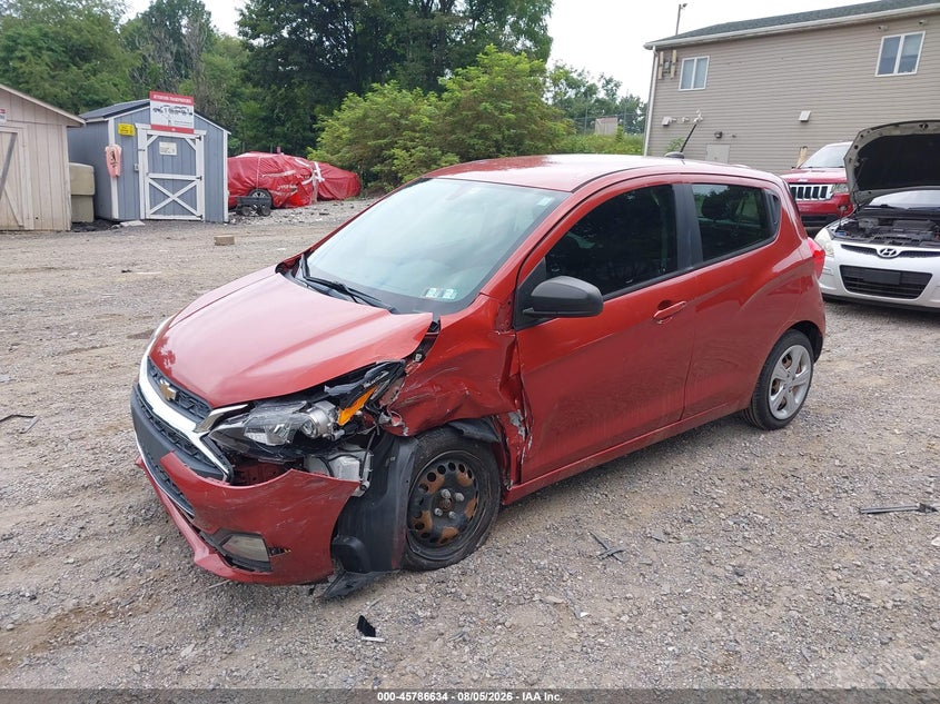 Vin: kl8cb6sa6mc714132, lot: 46285458, chevrolet spark fwd ls automatic 20212