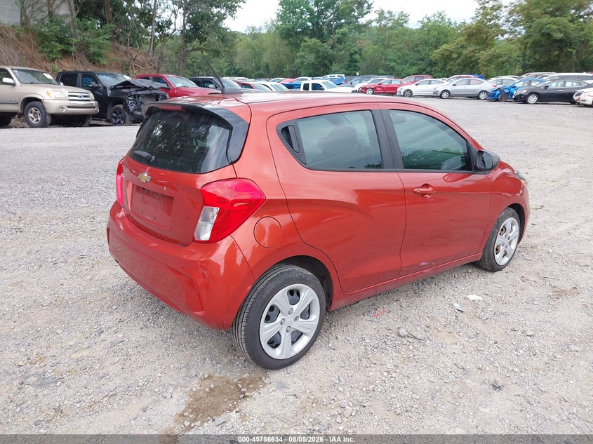 Vin: kl8cb6sa6mc714132, lot: 46285458, chevrolet spark fwd ls automatic 20214