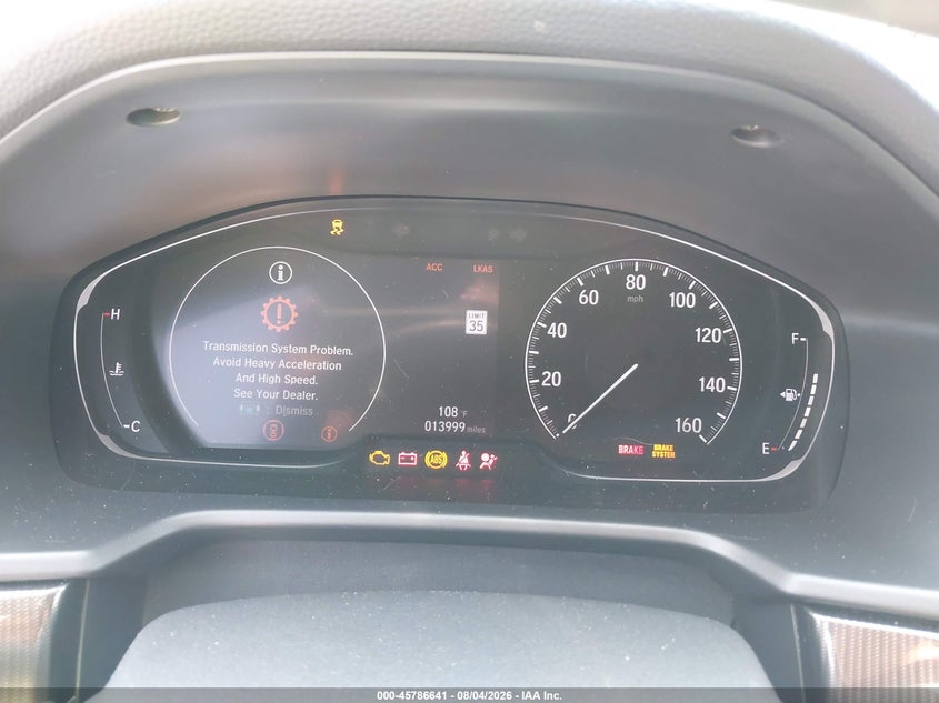 2020 HONDA ACCORD auction photo 7