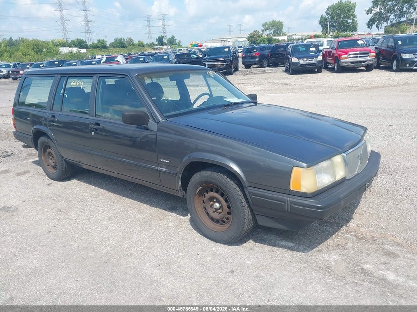 1993 Volvo 940, Левый перёд, IAAI, VIN YV1JW8707P0080540