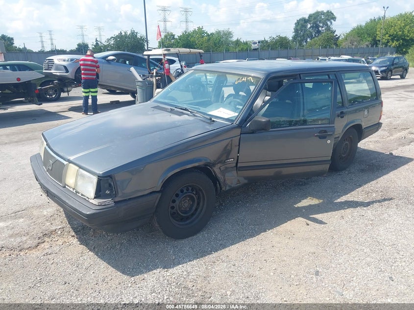 1993 VOLVO 940 WAGON 2.3L I4 FI SOHC F