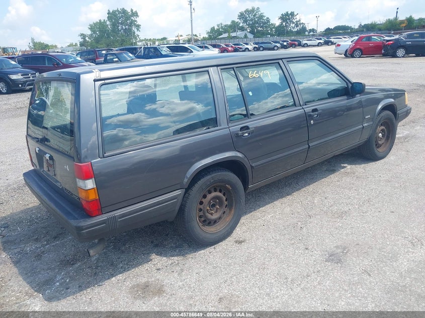 1993 VOLVO 940 WAGON 2.3L I4 FI SOHC F